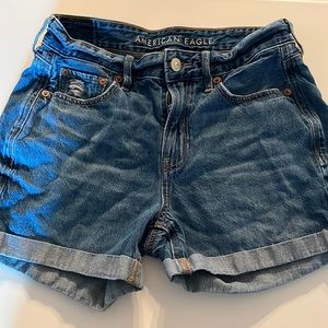 American Eagle Distressed Denim Shorts